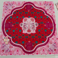 Tapis de Mahjong Américain de Luxe Moderne à Motifs d'Oiseaux Tropicaux et de Fleurs, Antidérapant, Imperméable, Pliable, Portable, Nappe USA