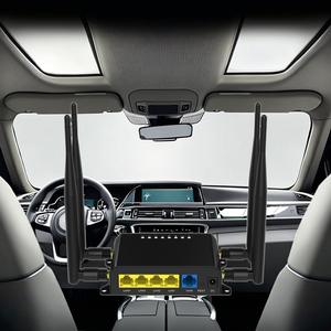 Công nghiệp 100Mbps Router WE826-T2 với 2.4GHz Wifi Đen Kim Loại Nhà ở băng tần duy nhất <span class=keywords><strong>Ethernet</strong></span> - Product Image 1