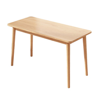 Table rectangulaire de mariage personnalisée, table de banquet en bois massif de ferme en bois de caoutchouc pour événements, dîner