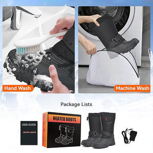Bottes de <span class=keywords><strong>ski</strong></span> chauffantes USB personnalisées hiver extérieur bottes de neige chauffantes à <span class=keywords><strong>batterie</strong></span> rechargeable pour hommes - Product Image 5