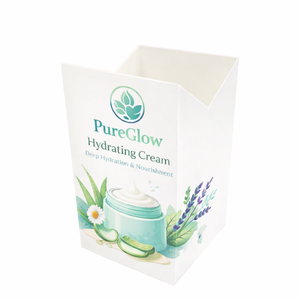 Boîte d'emballage cosmétique personnalisée en carton pour médicaments et cosmétiques, avec pelliculage mat et logo personnalisé - Product Image 5