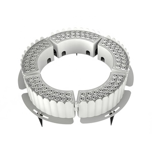 Đầy Màu Sắc <span class=keywords><strong>RGB</strong></span> Cảnh Quan Giữ Cây Đèn 48W 60W 72W Không Thấm Nước Đèn Pha Bãi Cỏ LED Cây Tròn Đèn - Product Image 3