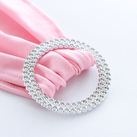 Ceinturage bandeau en spandex pour housse de chaise, décoration de mariage, pour la maison