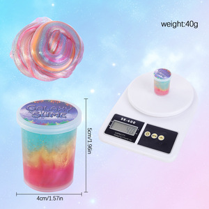 Kit de slime Galaxy pour enfants, jouets anti-stress, récompenses pour la classe, slime extensible et non collant pour filles et garçons - Product Image 6