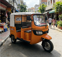 Meilleur prix Chine Vente en gros Tricycles électriques à trois roues pour passagers Tuk-tuk électrique Tricycle Auto Rickshaw Bajaj