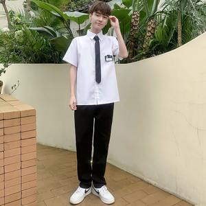 Uniforme scolaire pour lycéens, style britannique/style preppy, ensemble de costume avec logo personnalisé - Product Image 6