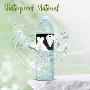 Etiquetas Personalizadas para Botellas de <span class=keywords><strong>Agua</strong></span> de Boda, Adhesivo de Agradecimiento, Envolturas Florales para Botellas de <span class=keywords><strong>Agua</strong></span>, Pegatina para <span class=keywords><strong>Cumpleaños</strong></span>, Baby Shower - Product Image 6
