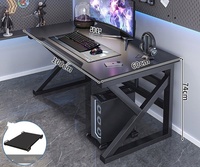 Table de jeu multifonctionnelle GEDO Wholesale ARC Design avec support en forme de K, personnalisable, pour PC et ordinateur