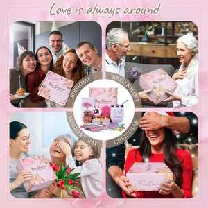 ชุดของขวัญวันเกิดแบบครบชุดสำหรับแฟนสาว เพื่อนสนิท ชุดของขวัญสปาอาบน้ำแบบกำหนดเองสำหรับผู้หญิง ของขวัญมิตรภาพ ขายส่ง - Product Image 6