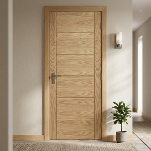 <span class=keywords><strong>Porte</strong></span> moderne TECHTOP en MDF avec protection incendie - Adaptable pour salon, entrée d'appartement, <span class=keywords><strong>hammam</strong></span> et hôtel - Product Image 1
