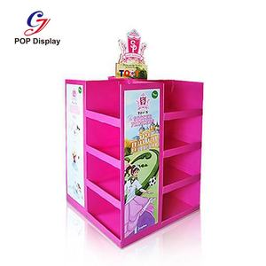 חנות אישית קידום לוגו pos מזרן קרטון גלי רצפת שטיח קרטון גלי מעמד מתלה עבור צ 'יפס - Product Image 1