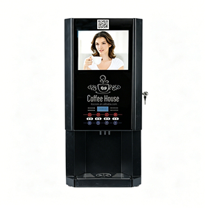 Distributore Automatico di Caffè Istantaneo ITO T-30SCW-8L con Schermo Pubblicitario da 10 Pollici, Macchina Automatica per Succhi Caldi/Freddi, Bevande a 3 Gusti - Product Image 2