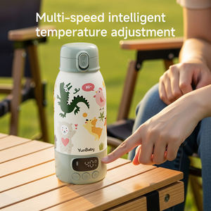 OEM 휴대용 보온병 무선 우유 데우개 여행용 차량용 보온병 USB 휴대용 전기 히터 제조기 주전자 전기 - Product Image 5