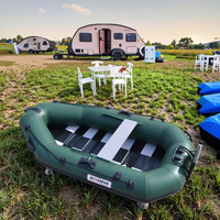 Bateau de Pêche Gonflable PVC 1 Place en Gros Usine, Vente Chaude, pour Activité de Plein Air et Dérive