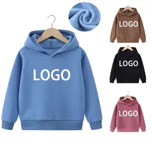 2022 Hot Sale Customizable Logo French Wool Circle Chenille Pullover Hoodie Sustainable Fitness Hoodies for Unisex Boys Girls