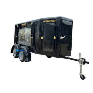 Factory New White Blue Electric Funeral Hearse Fun New Style <b>Special</b> <b>Transportation</b> - Product Image 1