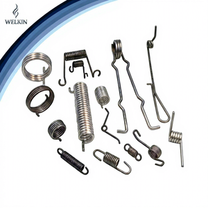 Custom Double Torsion Spring Metal Wire Form Stainless Steel Helical Flexible Bending Industrial Component <b>Hardware</b> Item - Product Image 1