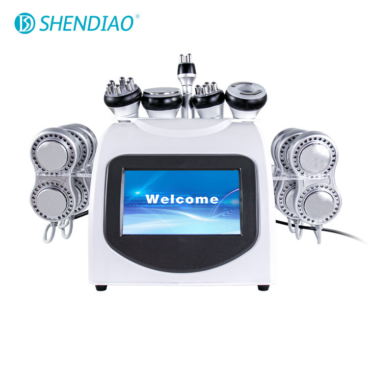 Fluid & Chemicals 40K negative pressure multipole RF octagonal ring six one commercial household shaping and beauty instrumentW