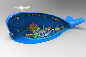 Tenda Gonfiabile Gigante a Forma di <span class=keywords><strong>Balena</strong></span> Personalizzata per Esterni, in Vinile da 18,5 oz Certificato CE, <span class=keywords><strong>Dimensioni</strong></span> 12 Piedi per Eventi in Parchi Divertimento - Product Image 5