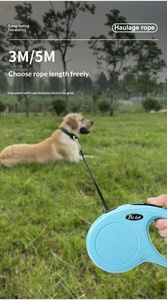 Laisse pour chien la plus vendue, corde de traction pour animaux de compagnie, rétractable automatique pour petits chiens, sans blocage - Product Image 4