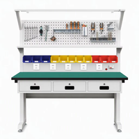 Fabricant de systèmes de mobilier antistatique, poste de travail antistatique avec tapis de table en caoutchouc antistatique