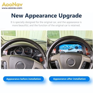 15.1" Car LCD Digital Cluster for Chevrolet GMC YUKON Tahoe Suburban 2007-2014 Original Stereo Virtual <b>Speedometers</b> Dashboard - Product Image 3