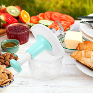 Home Use <b>Manual</b> Meat Grinder Pressure-Style Meat Grinder and Garlic Mixer <b>Food</b> Processor and Garlic Press - Product Image 1