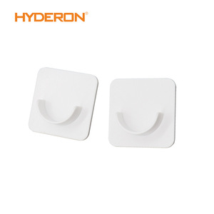 Hyderon <b>Curtain</b> <b>Rings</b> White Plastic Round For Suspension <b>Curtains</b> Convenient Accessory - Product Image 4