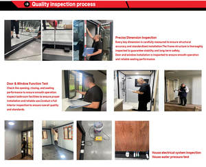 Casa Contenedor Plegable y Expandible Prefabricada <span class=keywords><strong>de</strong></span> 40x20 pies, Tipo Granny Flat, con Sala <span class=keywords><strong>de</strong></span> Expansión <span class=keywords><strong>de</strong></span> Doble Ala - Product Image 6