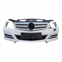 Pour Mercedes-Benz Classe C W204 Ancien kit carrosserie en plastique Pare-chocs Calandre Phare Garde-boue Capot - D'occasion