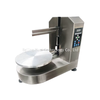 Machine à étaler la crème électrique commerciale 300W, équipement de boulangerie professionnel pour le lissage des glaçages de gâteaux d'anniversaire et de mariage