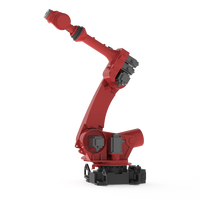 Robot de soudage MIG automatique à 6 axes collaboratif pour composants de moteur de tuyau en acier, soudeur de haute précision