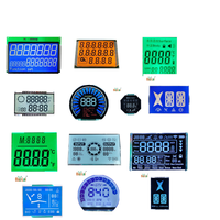 Écran LCD d'origine, fabrication TN, monochrome, segmenté, verre pour compteur de vitesse de moto, écran LCD