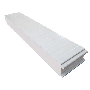 Ventes directes d'usine Panneaux de mur et de toit isolés Panneau sandwich en polyuréthane PU EPS étanche pour salle blanche