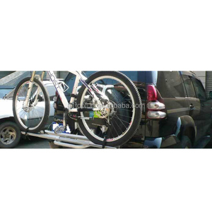 Porte-vélos universel en acier à fixation sur attelage, style suspendu, inclinable, porte-bagages pour <span class=keywords><strong>vélo</strong></span>, porte-vélos arrière - Product Image 5