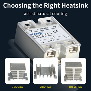 Kane <span class=keywords><strong>fotek</strong></span> <span class=keywords><strong>SSR</strong></span> 60VA-H 50VA-H 20VA-H ขนาดเล็กรีเลย์โซลิดสเตทรีเลย์แบบเฟสเดียวพิมพ์ต้านทาน SCR ป้องกันอีพ็อกซี่ - Product Image 4