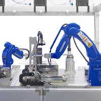 Robot industriel Yaskawa MotoMINI compact à 6 axes, haute vitesse, répétabilité de 0,02 mm, portée de 0,5 kg, portée de 350 mm, manipulation de petites pièces