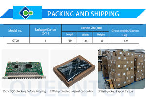 Tarjeta de Interfaz GPON OLT C300 C320, Tarjeta GPON de 16 Puertos GTGH C+ C++ con 16 Placas SFP GTGO 40km 10G - Product Image 4