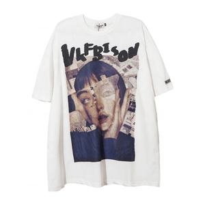 Camiseta Personalizada de Verano para Hombre, de Lujo, 100% Algodón, Talla Grande, Cuello Redondo, Informal, Impresión DTG, Estilo Oscuro, Camiseta Artística - Product Image 2