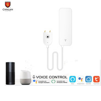 Détecteur de fuite d'eau intelligent sans fil WiFi Smart Life TUYA APP, capteur d'inondation, alarme pour la sécurité de la maison, de l'appartement et de l'entrepôt