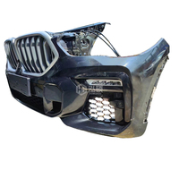Conjunto de Parachoques Delantero, Kit de Carrocería Frontal Completo para BMW X6 Nuevo Modelo G06, Conjunto de Parte Delantera con Faros LED