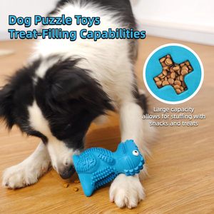 Juguete Interactivo para Mascotas, Dispensador Lento de Comida para Perros, Ecológico, Limpia los Dientes, Juguete Dispensador de Comida - Product Image 3