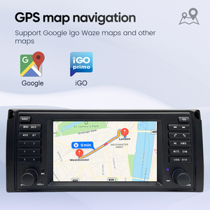 CarPlay แอนดรอยด์อัตโนมัติ GPS นำทางรถยนต์วิทยุ X5 E39 BMW E53หน้าจอแยกในตัว MP3ช่วยกลับด้าน USB 1ปี - Product Image 4