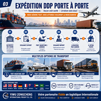 Agent de transport maritime et transitaire express rapide porte-à-porte DDP TNT FedEx DHL de Chine vers le Canada et les États-Unis – Livraison immédiate 1688