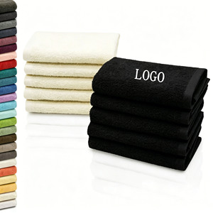 Serviettes de salon de coiffure résistantes à l'eau de Javel, 100 % coton, logo personnalisé, 38*66 41*71 48*84 cm, pour coloration capillaire professionnelle en salon de coiffure - Product Image 6