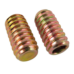 Tuerca de sellado M8 de acero al carbono, rosca métrica gruesa, totalmente roscada, con accionamiento por enchufe, rosca derecha, chapada, para conexión de muebles - Product Image 1