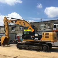 Excavatrice hydraulique sur chenilles Caterpillar CAT330D d'origine américaine, 34 tonnes, d'occasion, avec moteur et roulement