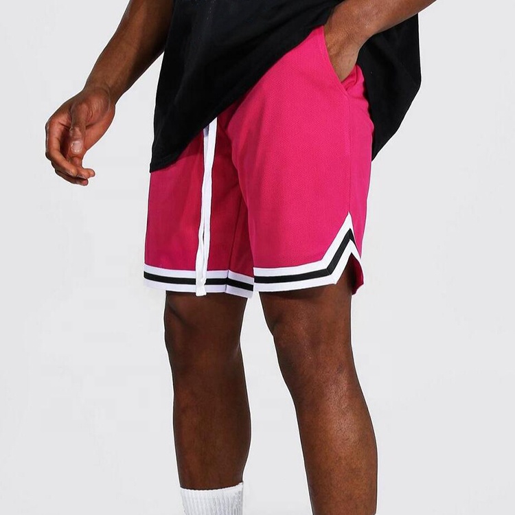 OEM высококачественные мужские сетчатые шорты с логотипом на заказ, баскетбольная одежда, модные мужские шорты в уличном стиле