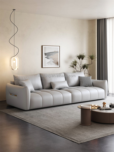 Set di Divani Reclinabili Moderni in Pelle di Alta Qualità per Casa, Villa, Scuola <span class=keywords><strong>e</strong></span> Ufficio, a 3 Posti <span class=keywords><strong>e</strong></span> Singolo con Imbottitura in Spugna - Product Image 4