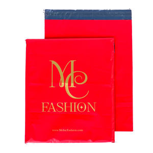 En stock, sacs d'expédition pour vêtements en poly gris biodégradable, écologiques, compostables, biodégradables - Product Image 4